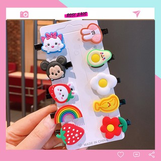 Kẹp tóc mái cho bé gái phong cách hàn quốc dễ thương đáng yêu SKids