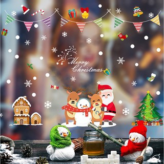 Decal dán tường Trang trí giáng sinh noel số 3