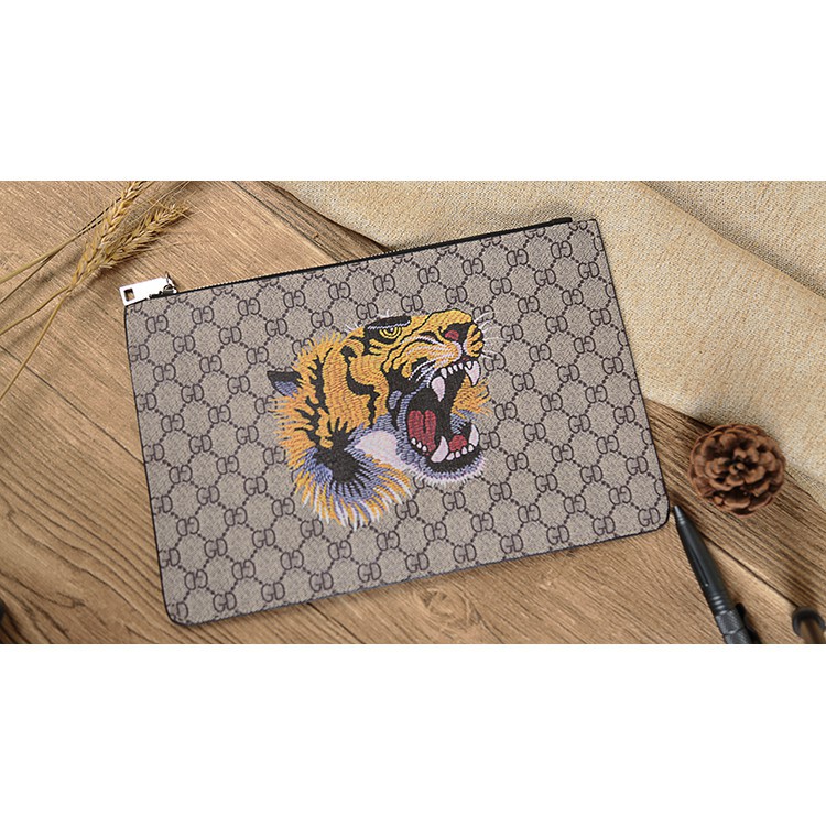 Clutch ví da nam cầm tay khóa đen CLUTCH042,bóp nam thời trang | BigBuy360 - bigbuy360.vn