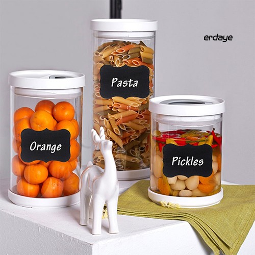 Set 40 nhãn dán ghi tên phân loại cho lọ gia vị/ kẹo tiện dụng