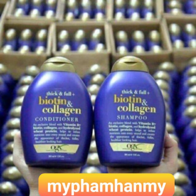 ♡BỘ DẦU GỘI THICK & FULL BIOTIN COLLAGEN