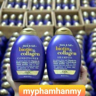 ♡bộ dầu gội thick & full biotin collagen