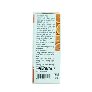 Tinh dầu Cam Kim Vui 20ml
