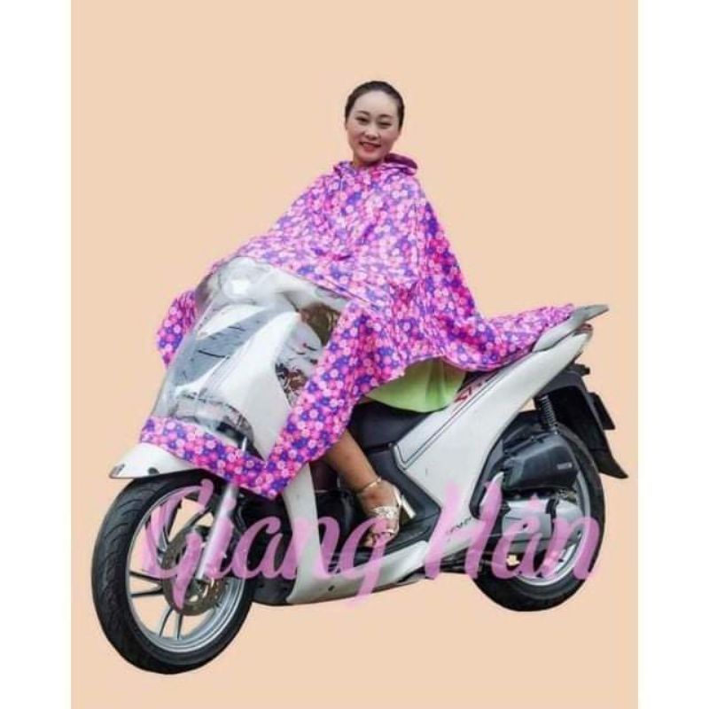 Áo mưa in hoa Duy Phúc
