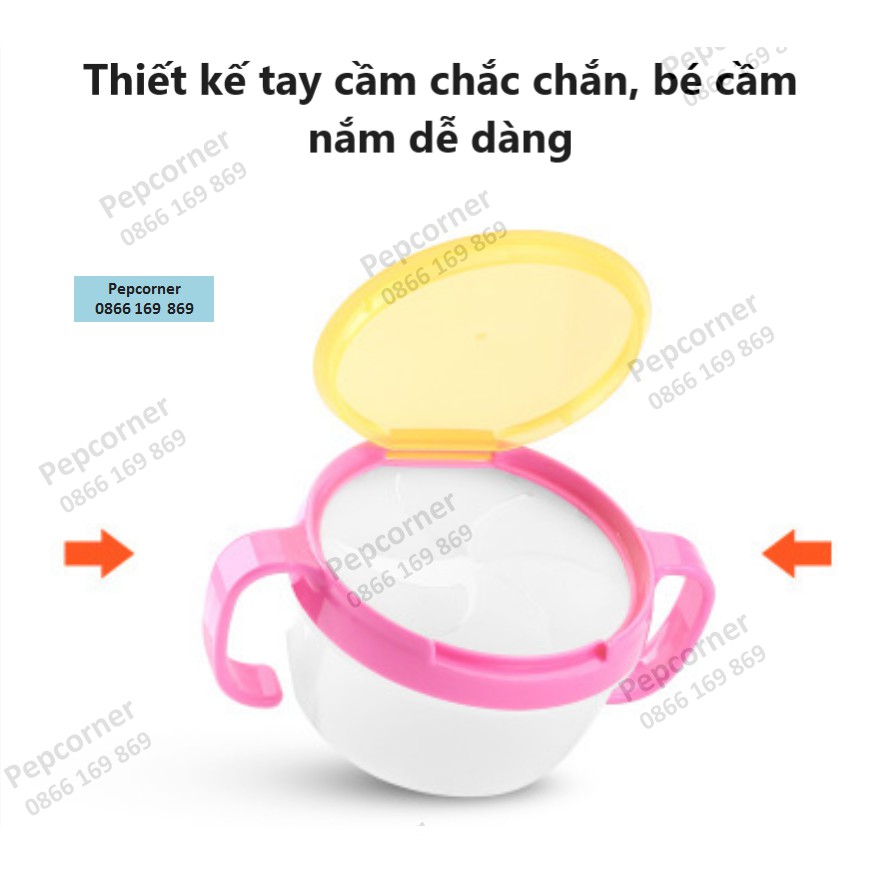 Bát đựng snack ăn vặt chống rơi vãi