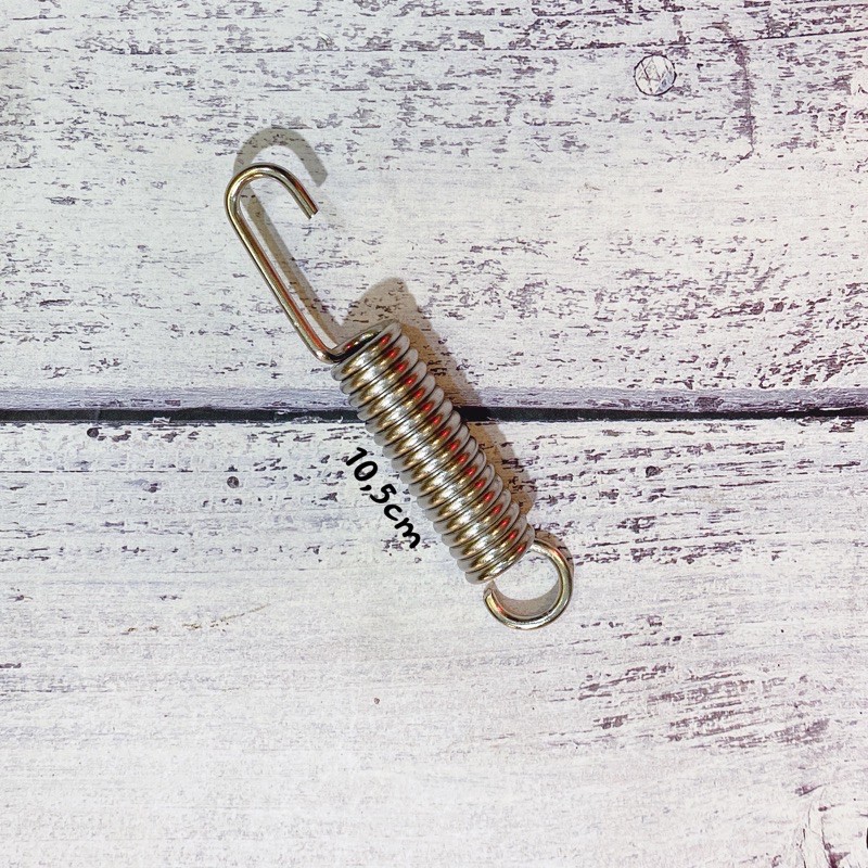 Lò xo chân chống nghiêng inox 304 gắn xe Honda Yamaha