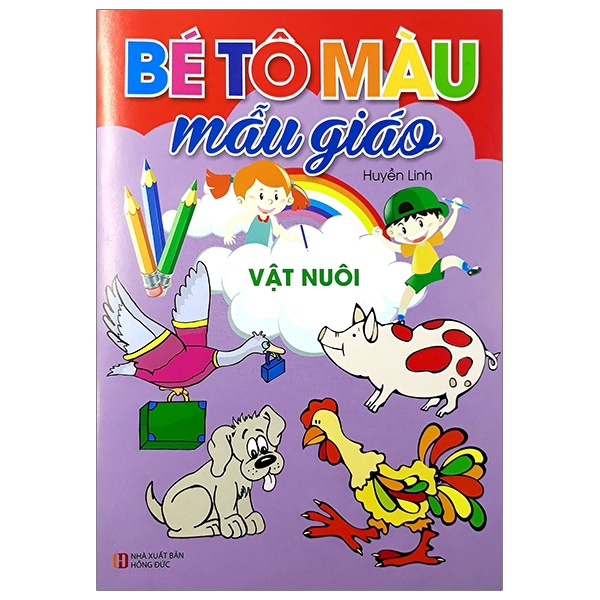 Sách - Vật Nuôi - Bé Tô Màu Mẫu Giáo