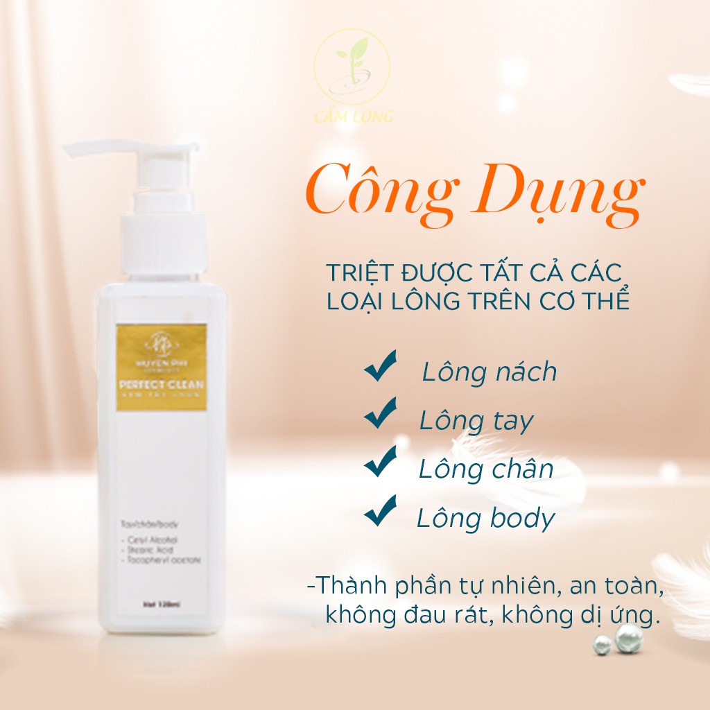 Kem Tẩy Lông Nách, Tay, Chân, Vùng Kín, Bikini Huyền Phi - Serum Triệt Lông Vĩnh Viễn Toàn Thân Body - Hàng Chính Hãng