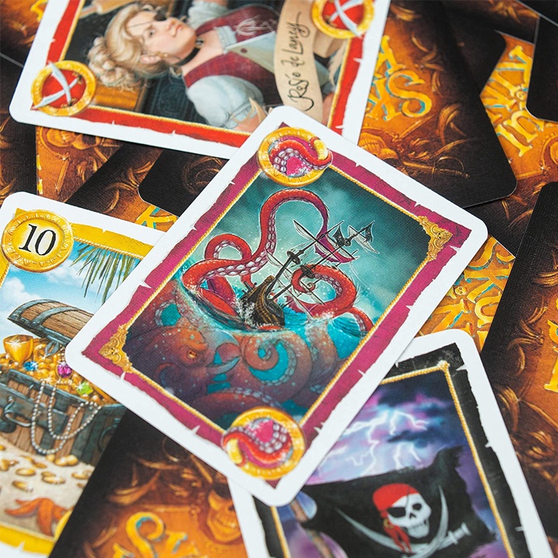 Bộ Thẻ Trò Chơi Rút Kiếm Hải Tặc Thú Vị