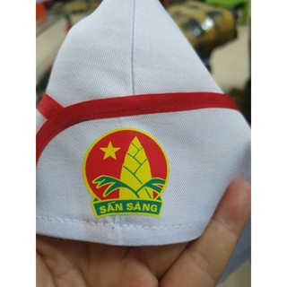 Combo 5 Mũ cano in huy hiệu măng non