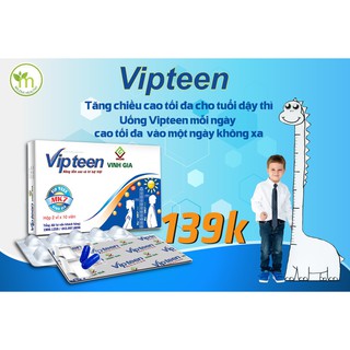 Viên uống tăng chiều cao Vipteen Vinh Gia