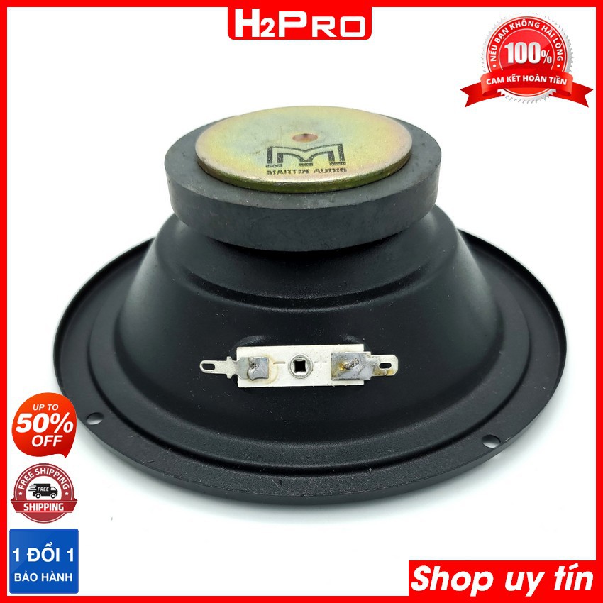 Đôi loa trung 14 Martin Audio H2Pro, công suất 50W-từ 70 (2 loa), loa trung kín rời 14 cao cấp tiếng rõ, sáng tặng 2 tụ