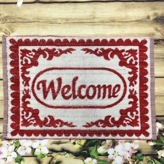 Thảm khăn Welcome