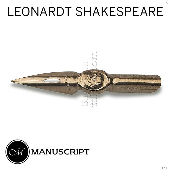 - Ngòi viết CALLIGRAPHY Leonardt Shakespeare