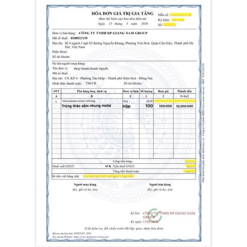 Trùng thảo sâm nhung hộp 34 viên mẫu mới