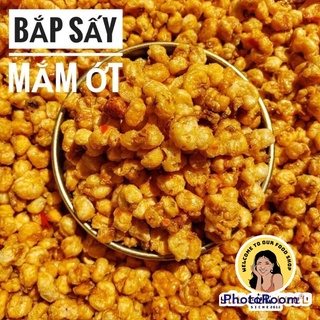 1kg bắp rang tỏi ớt - ngô nếp cay cay nhẹ mặn ngọt siêu ngon | đồ ăn vặt sgf