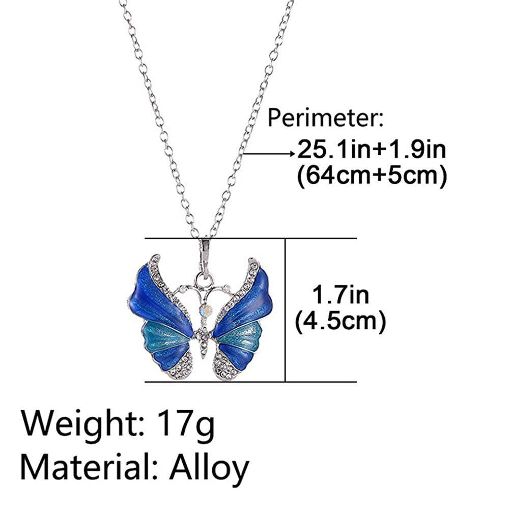 SUMU Vòng Cổ Choker Mặt Bướm Thời Trang Quyến Rũ Cho Nữ
