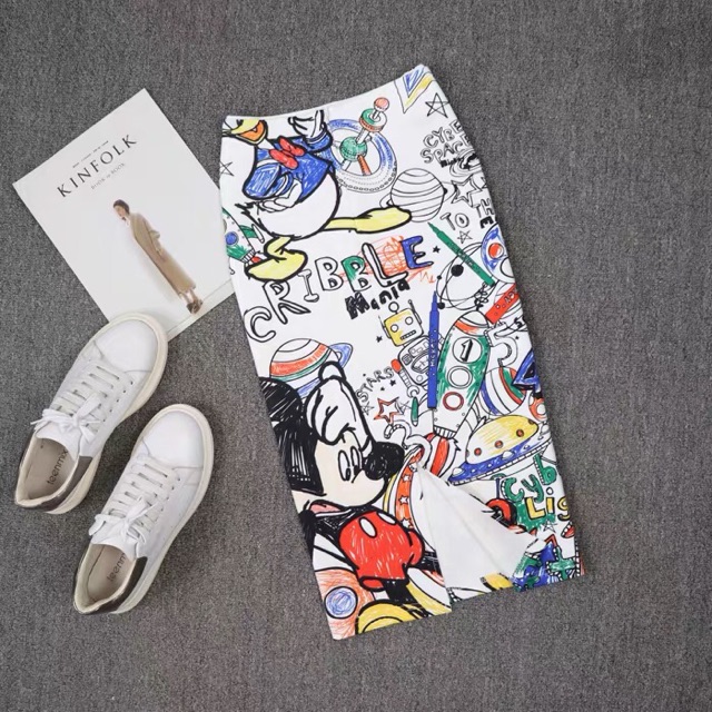 (Hàng có sẵn) Váy bút chì đẹp họa tiết | BigBuy360 - bigbuy360.vn