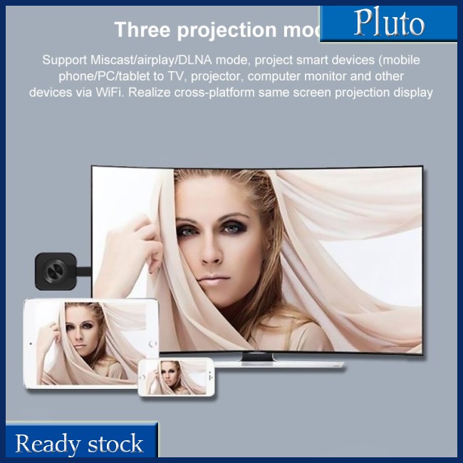 Mới Bộ Chuyển Đổi Màn Hình W13 Không Dây Độ Phân Giải Cao Hdmi Cho Điện Thoại Di Động Máy Tính