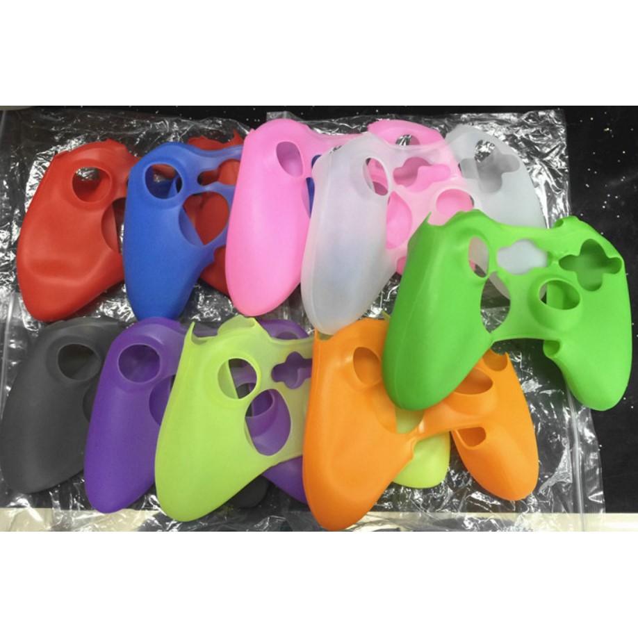 Silicone Vỏ Silicon Mềm Bảo Vệ Cho Tay Cầm Chơi Game Xbox 360