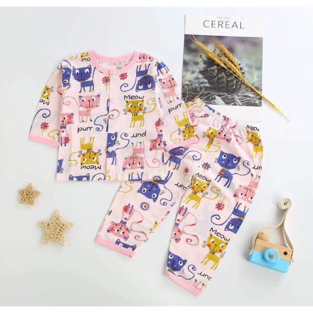 Bộ cotton quảng châu cho bé