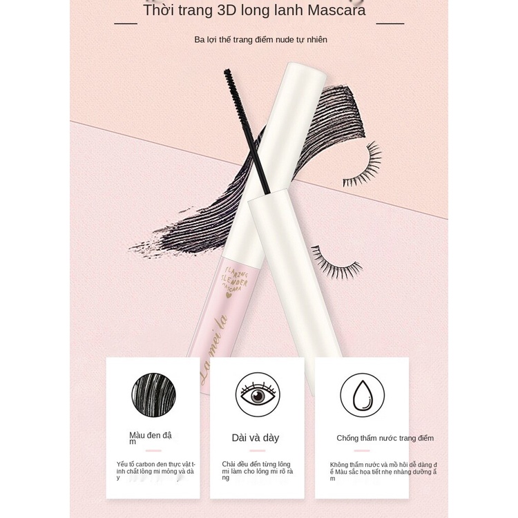 [Hàng mới về] Mascara với đầu cọ nhỏ chống nước không nhòe làm dày cong và dài mi tiện dụng | BigBuy360 - bigbuy360.vn