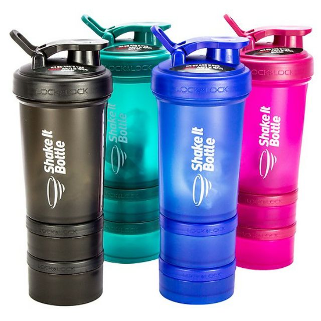 [Mã LIFEXANH24 giảm 10% đơn 99K] Bình Lắc SHAKE IT Lock&Lock 600ml HAP945