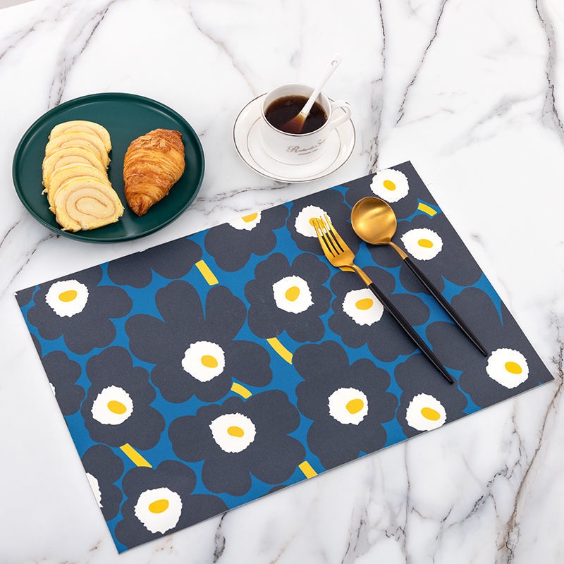 Tấm Da Lót Bàn Ăn Cách Nhiệt Chống Thấm Nước/Dầu Mỡ/Chống Nhiệt Độ Cao