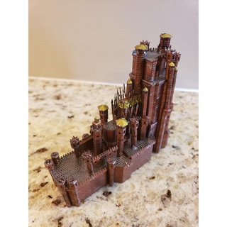 Mô Hình 3D Kim Loại Lâu Đài Red Keep (chưa ráp)