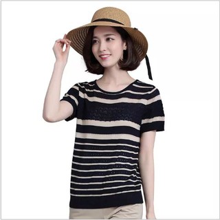 Áo len cộc tay nữ