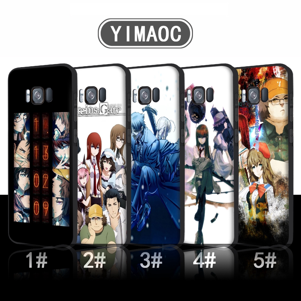 Ốp Điện Thoại Mềm Hình Anime Steins Gate 284c Cho Samsung S6 S7 Edge S8 S9 S10 Plus S10E