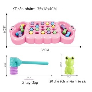BỘ ĐẬP ẾCH CHO BÉ - ĐỒ CHƠI ĐẬP ĂN ẾCH
