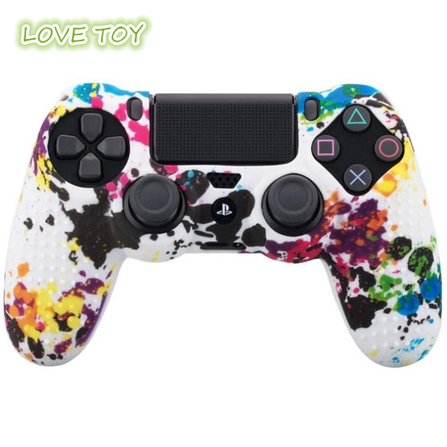 Vỏ Bọc Silicon Họa Tiết Rằn Ri Cho Tay Cầm Chơi Game Sony Ps4 Slim / Pro Dualshock4