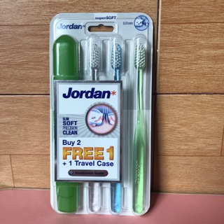 Combo 3 Bàn Chải Đánh Răng Jordan Clean Slim