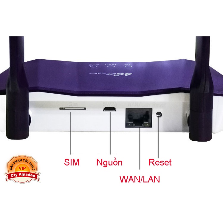 Router wifi có khe lắp SIM phát sóng 4G 3G cấp internet mọi nơi B818