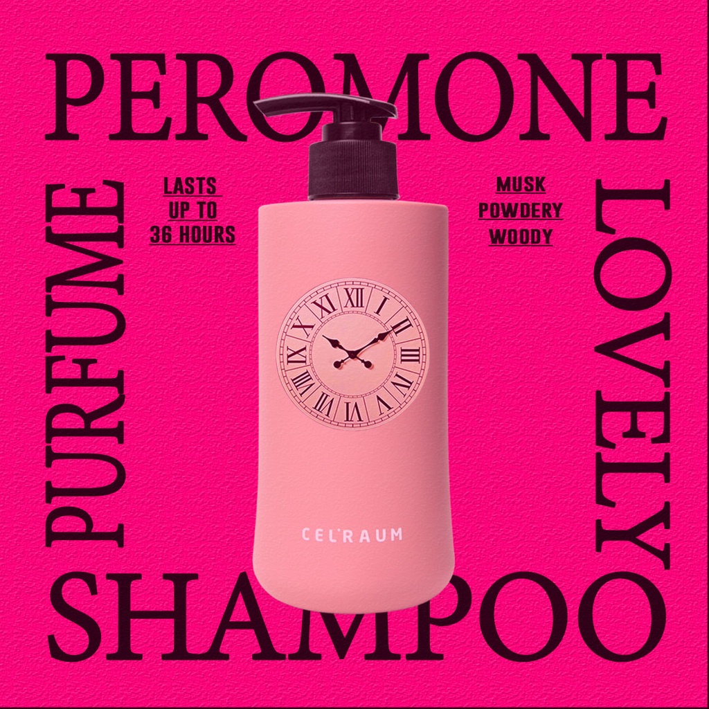 KOREA CELRAUM  PHEROMONE SHAMPOO 400ML