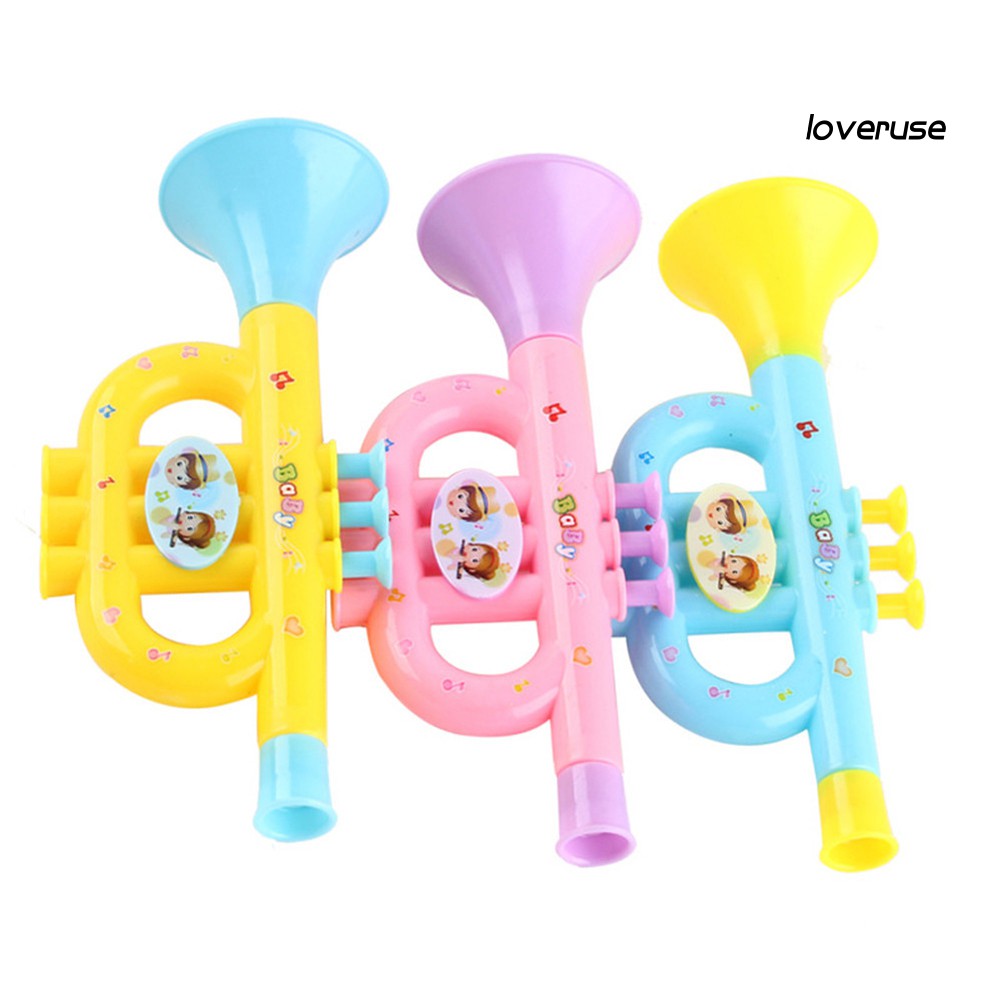 Kèn Trumpet Đồ Chơi Nhiều Màu Sắc Độc Đáo Cho Bé
