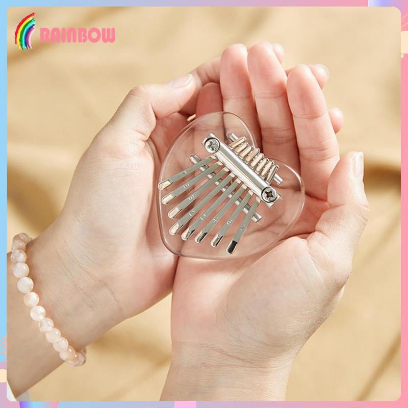 Đàn Kalimba 8 Phím Bằng Thép / w DIY Hahaha1 Dành Cho Người Mới Bắt Đầu