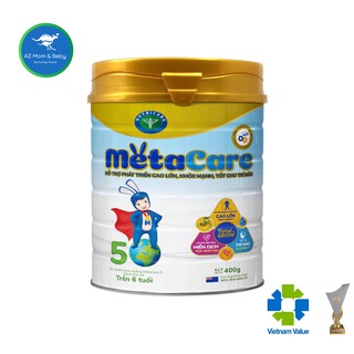 Sữa bột Nutricare Metacare 5 Mới - phát triển toàn diện cho trẻ trên 6 tuổi (400g)