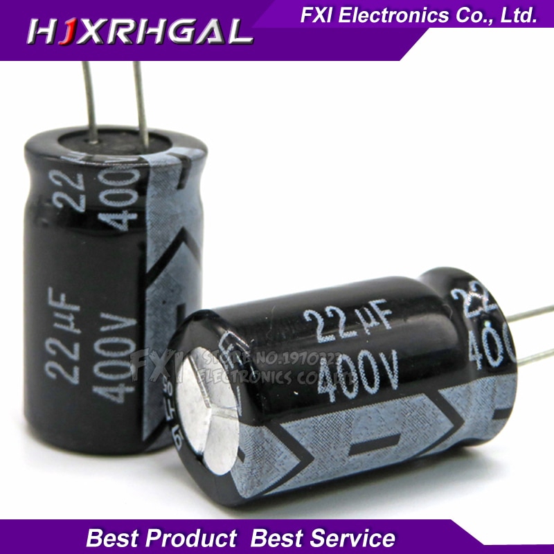 Set 10 Tụ Điện 400V22UF 13 * 20mm 22UF 400V 13 * 20 Chuyên Dụng