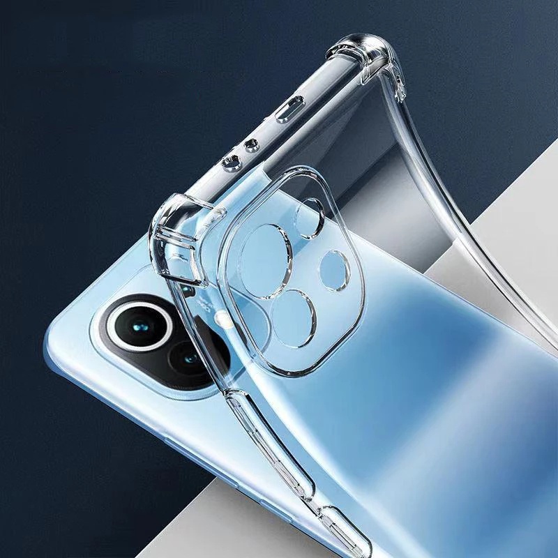 Tpu Ốp Điện Thoại Trong Suốt Chống Va Đập Cho Redmi 12 xiaomi 11 lite 5g