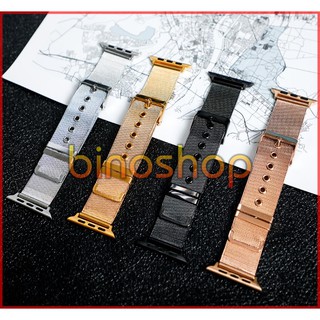 Dây kim loại watch khóa gài cao cấp