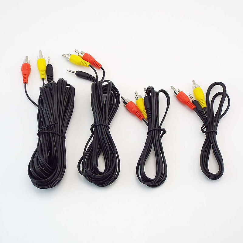 1 Dây Cáp Âm Thanh 2.5Mm Male Sang Dual 2 Rca Male Sang 2 Rca Male vnk3