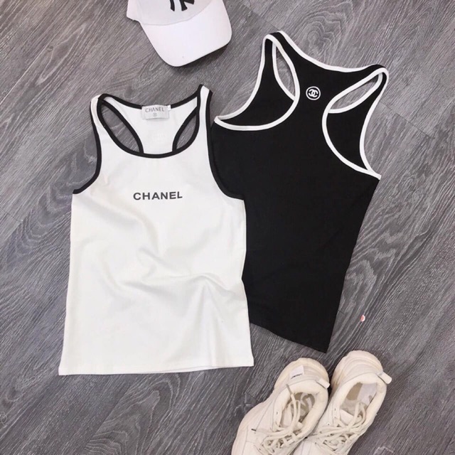 Áo ba lỗ C khoét lưng cá tính