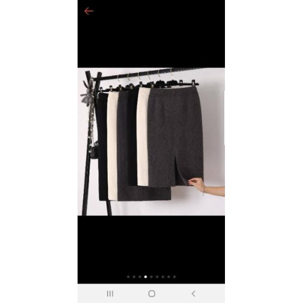 Chân váy bút chì, chân váy xám xẻ | BigBuy360 - bigbuy360.vn