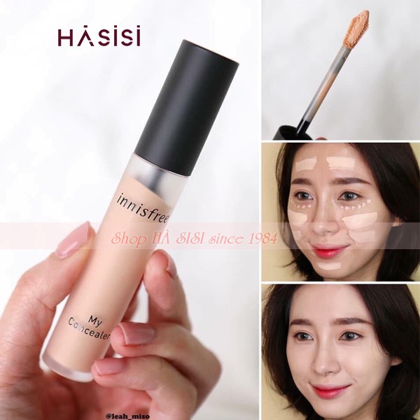 Kem Che Khuyết Điểm Toàn Diện INNISFREE MY CONCEALER WIDE COVER