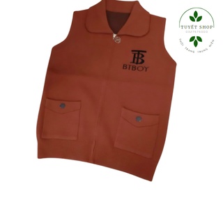 [HÀNG QUẢNG CHÂU] Áo Gilê Dạ Len Trung Niên Cho Người Già Mùa Thu Đông