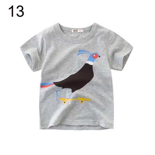 Áo phông bé trai mùa hè