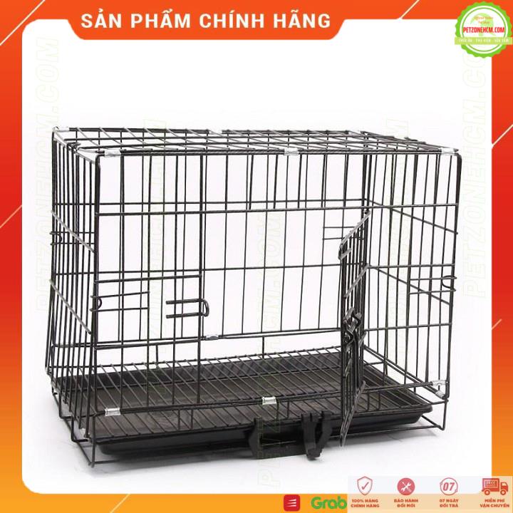 Chuồng chó mèo Size XL FREESHIP  27kg - 40kg | lồng sắt sơn tĩnh điện gấp gọn tặng kèm khay