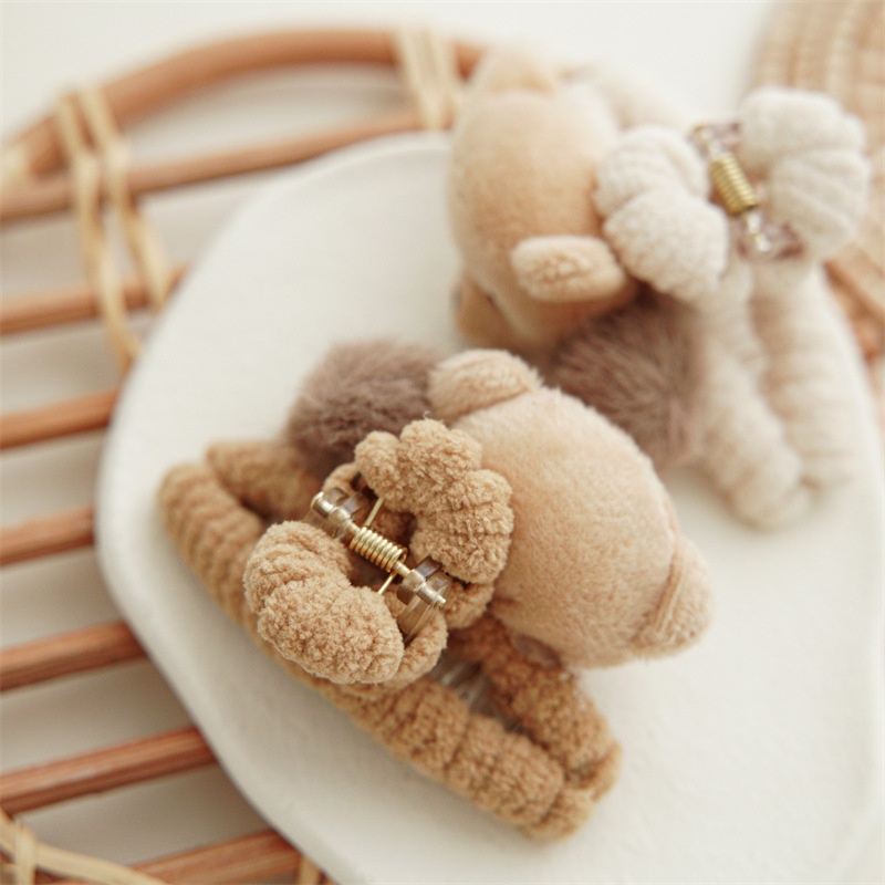 Kẹp Tóc Đuôi Ngựa Bằng Vải Bông Mềm Mại Và Dễ Thương Thời Trang Thu Đông Dành Cho Bạn Nữ